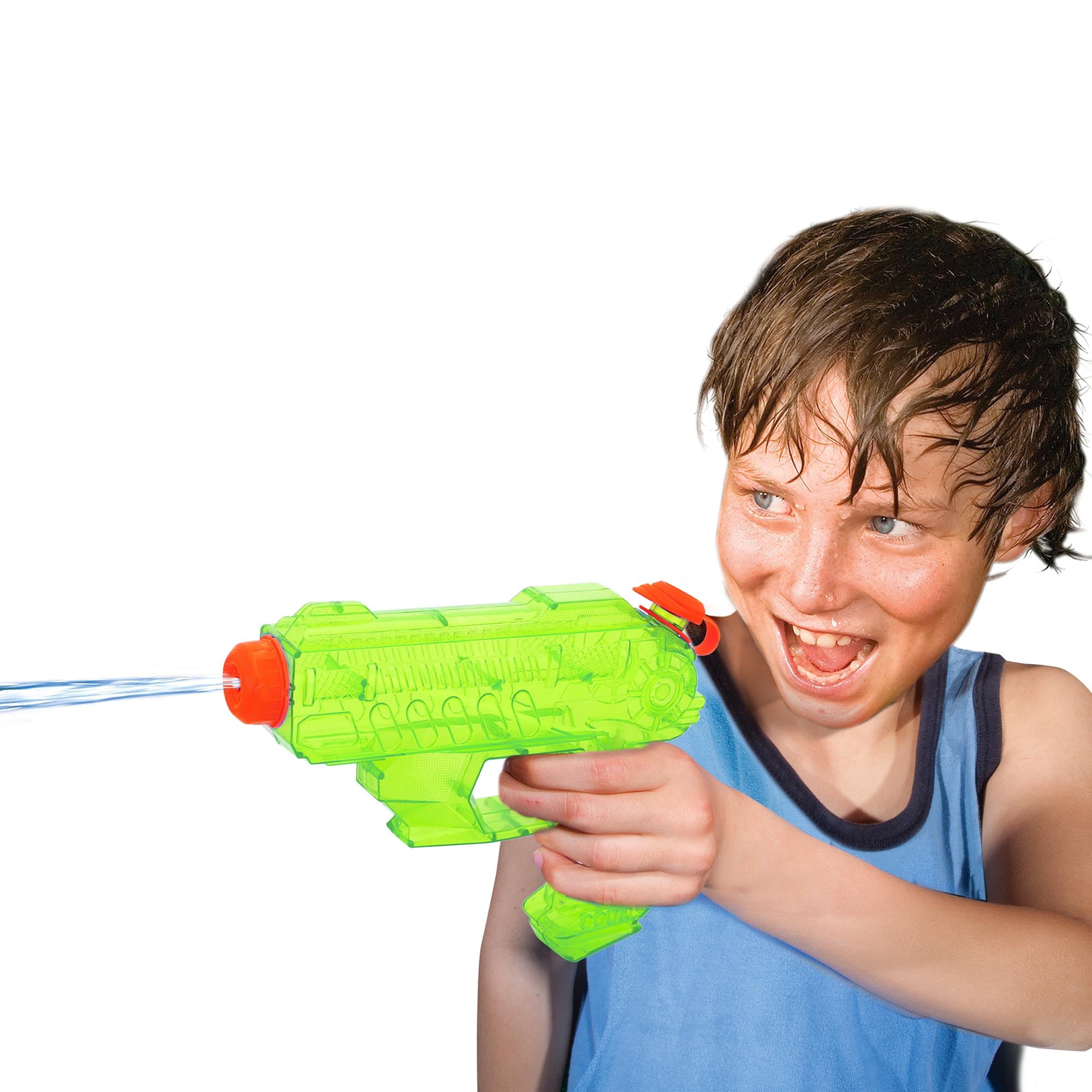 Play Day Water Blaster 8 inch Outdoor Summer Water Toy for Kids 3+