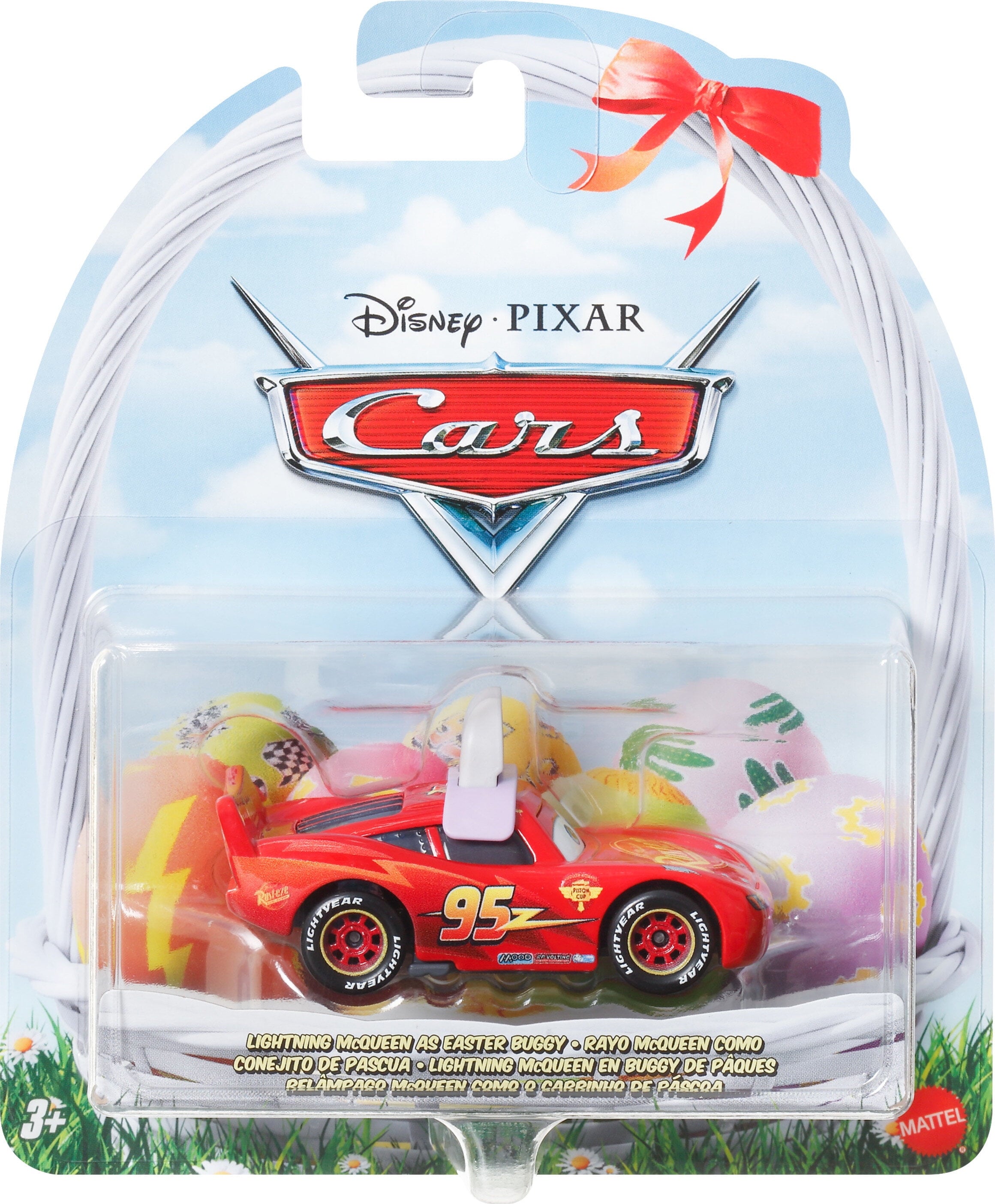 Disney and Pixar Cars Easter Assortment 1:55 Scale Die-Cast Vehicle for Holiday