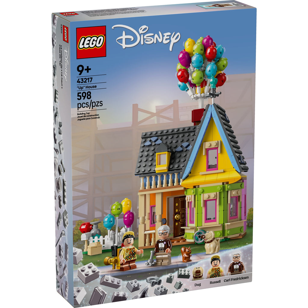 LEGO Disney and Pixar ‘Up’ House 43217 Disney 100 Celebration Classic Building Toy Set for Kids and Movie Fans Ages 9+, A Fun Gift for Disney Fans and Anyone Who Loves Creative Play