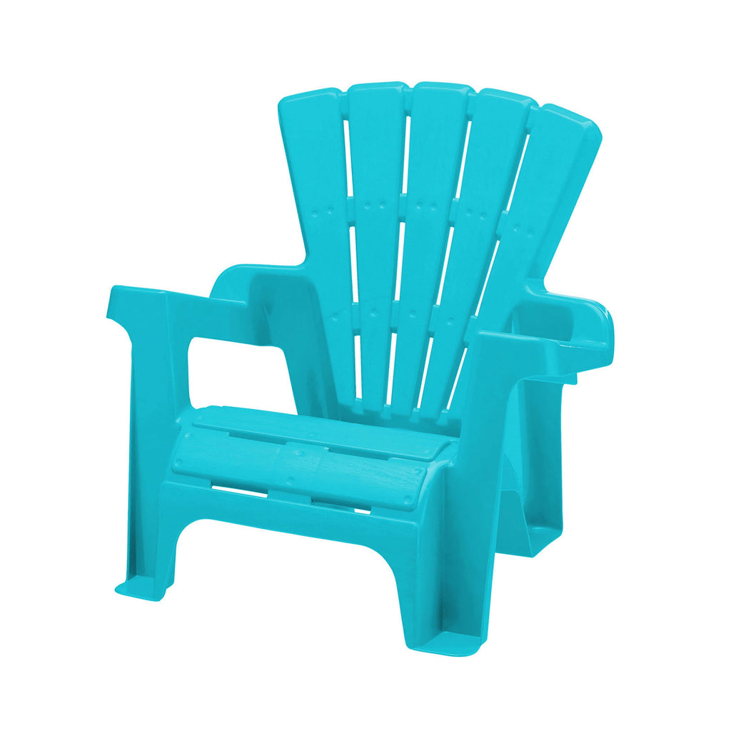 Play Day Adirondack Chair for Toddlers, Turquoise, 1 Seat