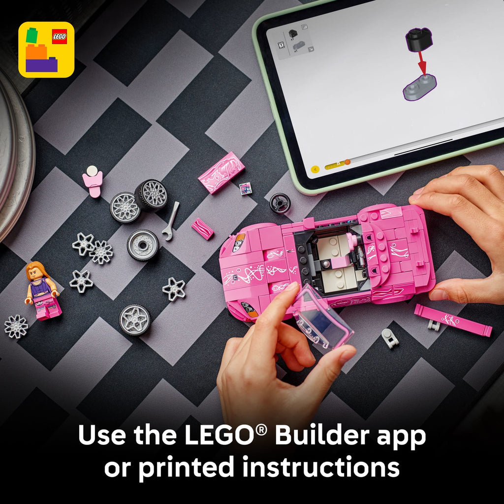 LEGO Speed Champions 2 Fast 2 Furious Honda S2000 Car Toy for Kids, Boys, and Girls, Ages 9+ - Gift for Birthdays for Race Car and Movie Fans - Includes Suki Minifigure - 77241