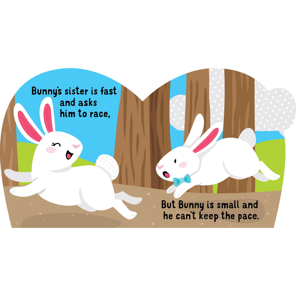 Easter Bunny and Baby Chick Shaped Baby Books by Bendon, 2-Count