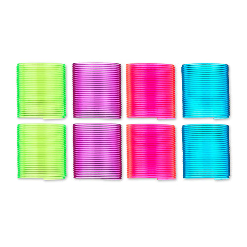 Assorted Neon Color Springs Party Favor Toys, 8 Count, by Way To Celebrate