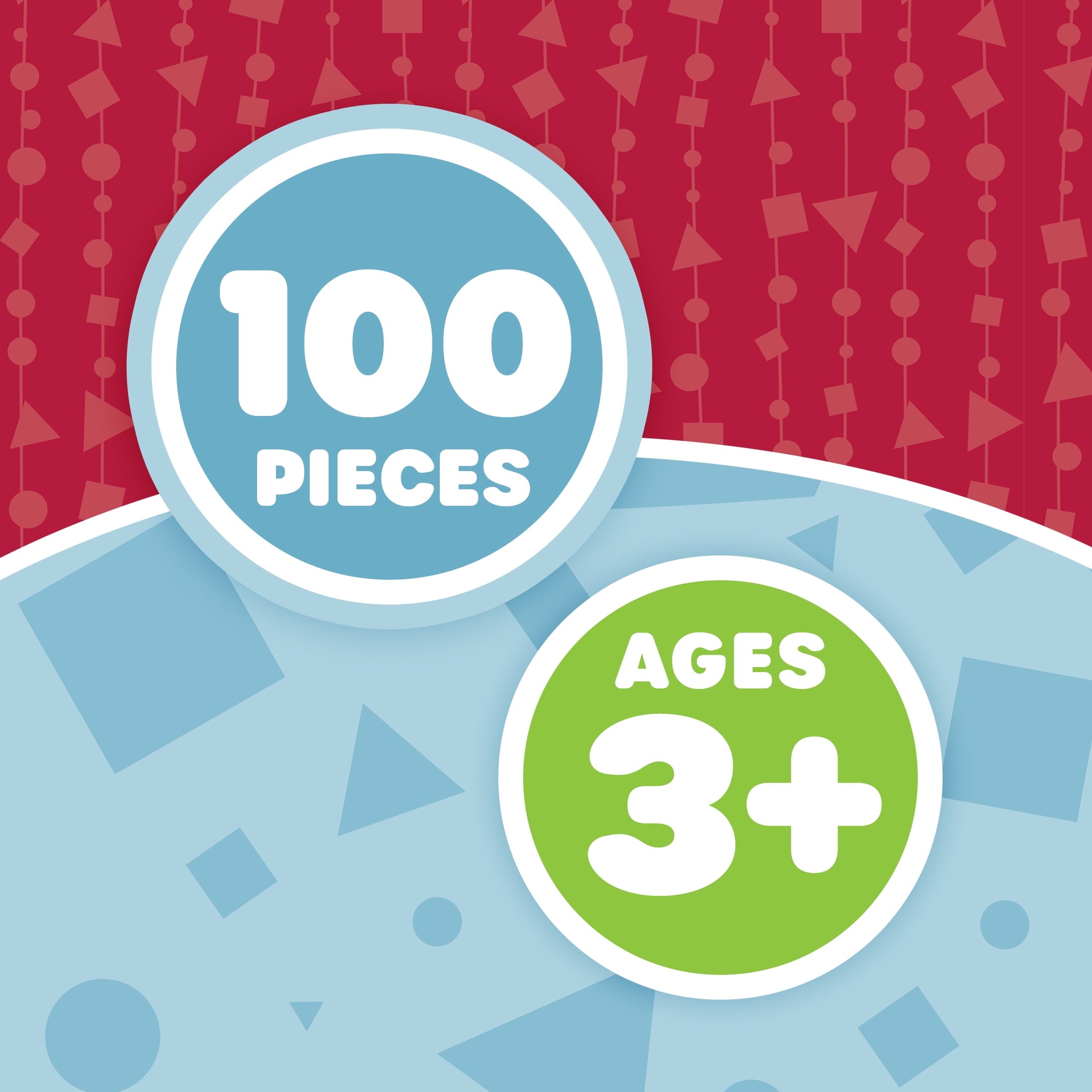 Kid Connection Play Food Basket, 100 Pieces, Toddler Toys