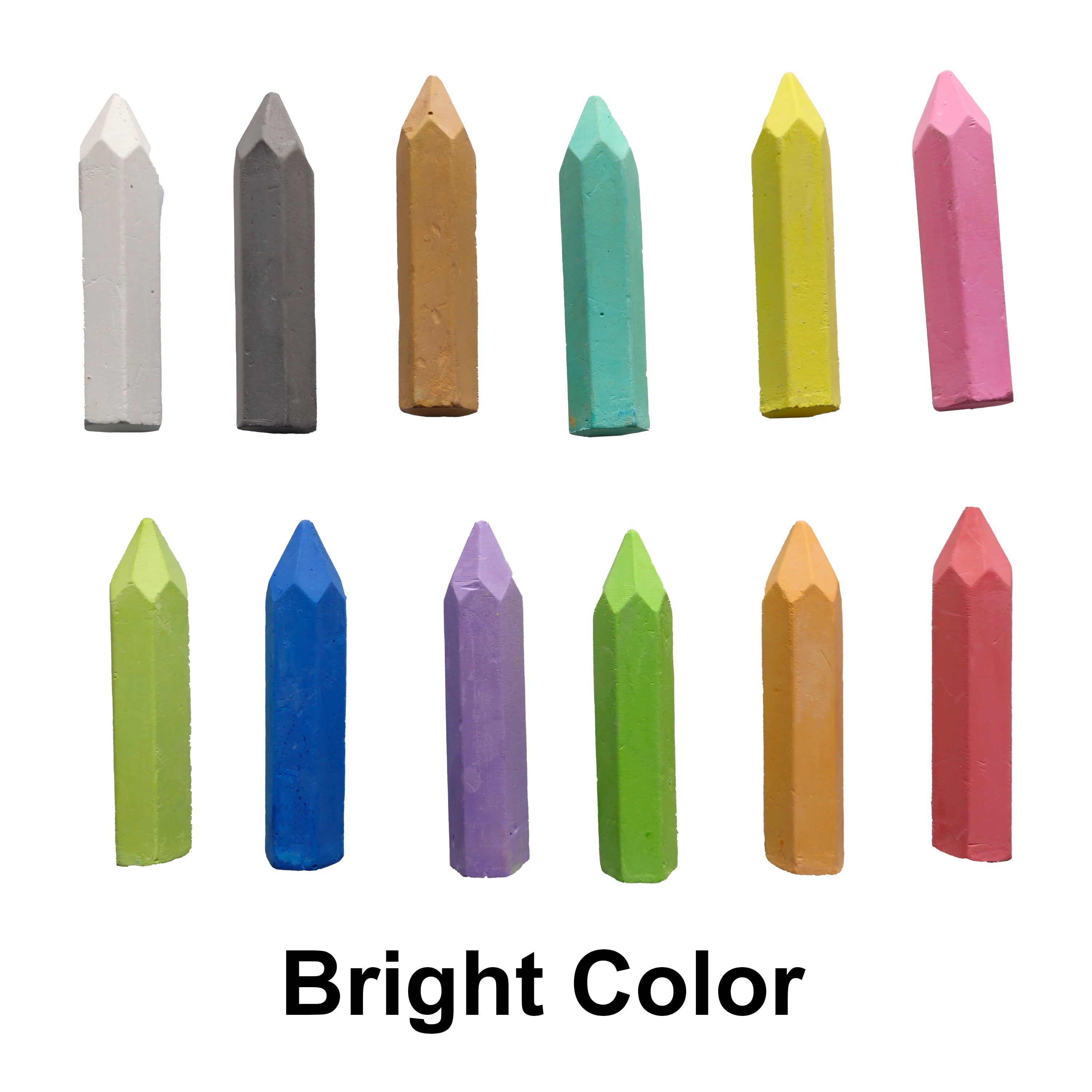 Play Day 48 Count Multicolor Sidewalk Chalk Set