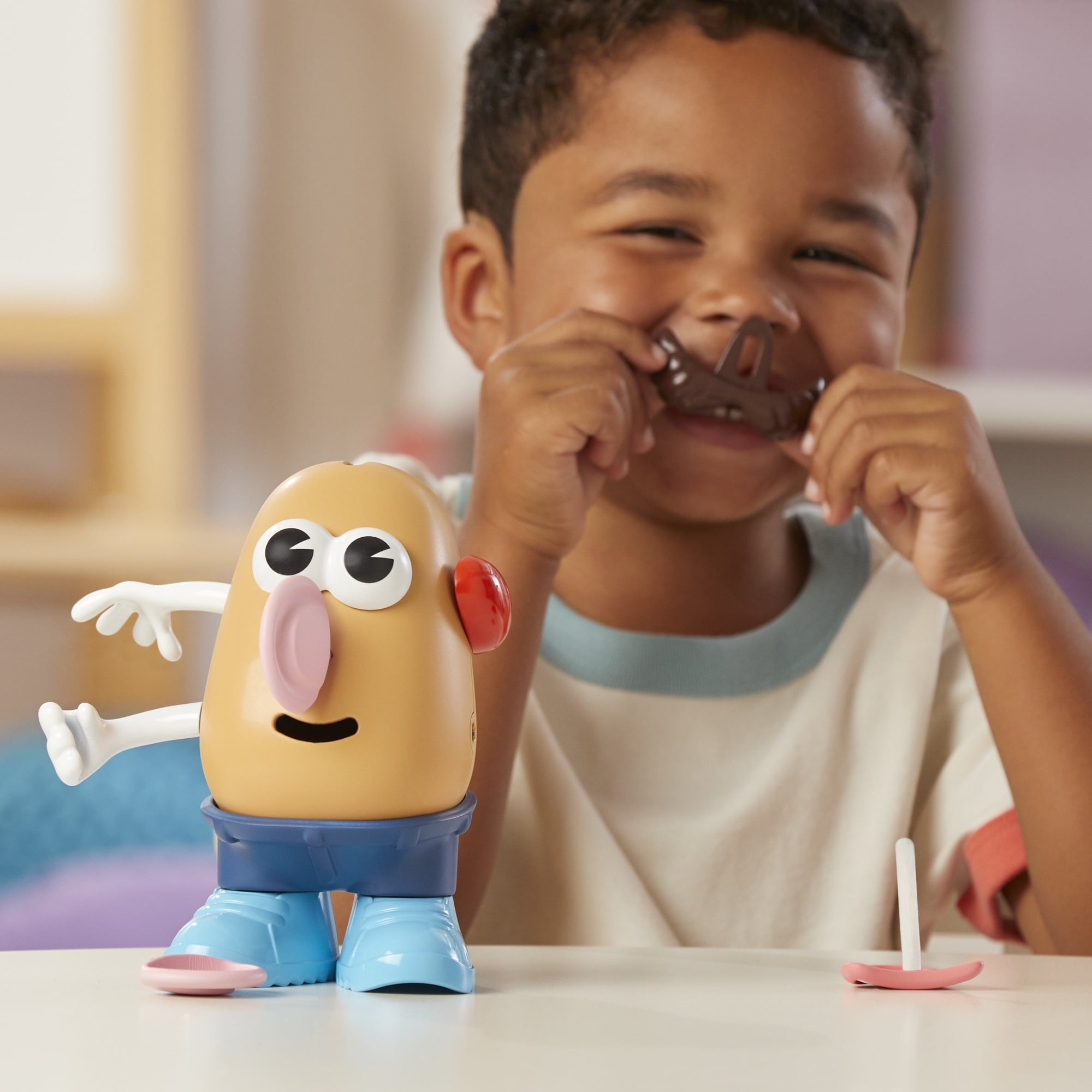 Potato Head Mr  Potato Head Toy with 13 Pieces, Preschool Toys for Kids, Ages 2 and up